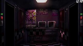 FNIA Remake Gameplay with Big Cock and Huge Boobs