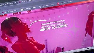 Love and popping hentai comics unfold in vivid detail