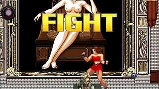 Hentai Mugen Blaze Fielding Gangbang: Tanned Asian Beauty in Wild Group Action Scene.