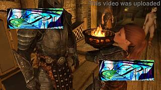 Nordic anime hentai with insane deepthroat group action!