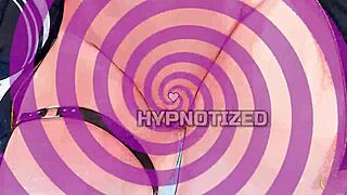 Hentai addict falls into femdom hypnosis with big tits ass instructions