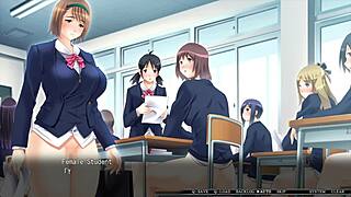 big boobed married teacher under hypnosis. yui and naoko route 3 gets steamy!