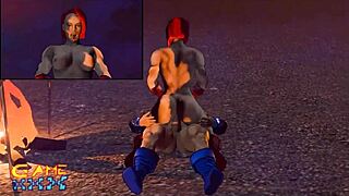 Noche Antigua: follando culo y oral en preview hentai fantasía 3D