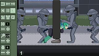 Kanau 04 features busty hentai babe with massive tits action