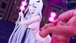 Хей, виж тази сцена с Meriujinu в бикини!