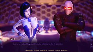 I'm feeling so excited playing subverse part-1 with all the sexy nude hentai action.