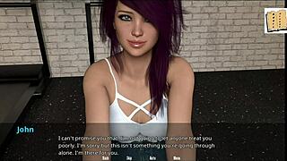 wvm 2 where john's best mate shauna shows off big tits and ass in 3d hentai game 😘