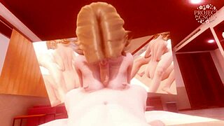 Invisible Woman Delivers Intense POV Blowjob and Boobjob with Big Tits in Uncensored 3D Marvel Animation