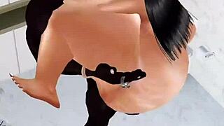 Making That Ass Clap In Intense 3D Animation With Detailed Movements And Curves