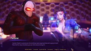 I'm feeling so excited playing subverse part-1 with all the sexy nude hentai action.