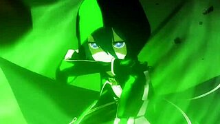 Black rock shooter 04 episode in anime series with action and story