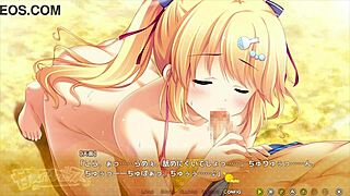 Amanatsu Adolescence Amakasu Amane Blowjob Scene 1 in Explicit Hentai Detail