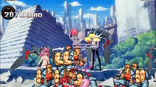 Hentai Mugen: Claudia Gangbang with Creampie and Doggystyle Group Action