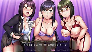 Oh man, in Saimin Seishidou -Secret Lesson- finale, the art club segment with that Asian girl in glasses doing group striptease dance... it's like, so intense in POV hentai, y'know?