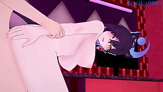 Urushibara Kaguya and Tsuchinaga Hiyori in raw sex action.