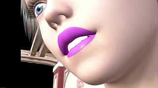 Woman Vore 3 Shows Tall Giant in 3D Cartoon Animation with Huge POV Action and Anime Elements
