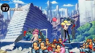 Hentai Mugen: Claudia Gangbang with Creampie and Doggystyle Group Action