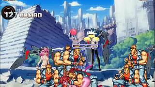 Hentai Mugen: Claudia Gangbang with Creampie and Doggystyle Group Action