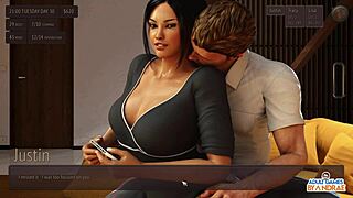 in ep12, casually building a good relationship with lisa in living with temptation american sunset