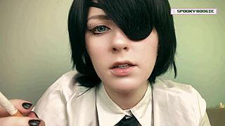 himeno caught me stealing cigarettes and forced toe sucking