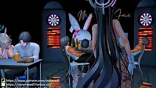 The exciting crossover of Asuna Yuuki and Karin in Sword Art Online manga