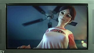 Hey, you wanna watch D.Va riding that cock in cowgirl, fucking her pussy hard in this Overwatch hentai?