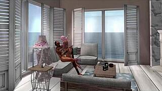 Sinfully Camron 3D Animation In WMV