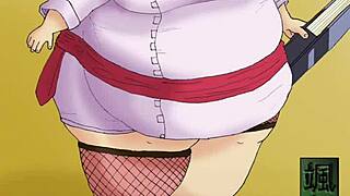 collection of fat anime pictures with various styles and themes