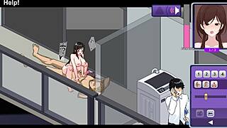 Hey, check out this hentai game where she cheats in front of her husband outdoors, becoming my slut! 😈
