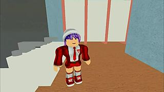 Yo, check this Roblox blonde getting roughly fucked in the girls' bathroom with blowjob and pussy action 😏