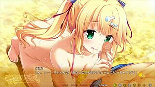 Amanatsu Adolescence Amakasu Amane Blowjob Scene 1 in Explicit Hentai Detail