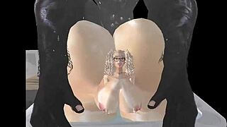 Cum slut in 3d cartoon anime