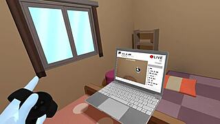 Hey, wanna dive into some VR hentai gameplay with shaved hairless pussy action?