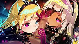 ドーナドーナ game unfolds with erotic hentai scenes in part 5 together