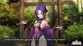 did manari really win the sex battle against lust fiend in half-demon shinobi ep2?