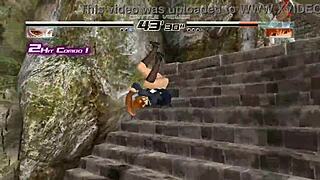 Oh man, Kasumi is like totally showing off her panties in this Dead or Alive game, part 1... I can't even!