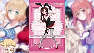 chizuru mizuhara from rental girlfriend in this anime friend compilation