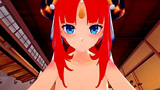Nilou Craves Wild Action with Aether in Genshin Impact Hentai