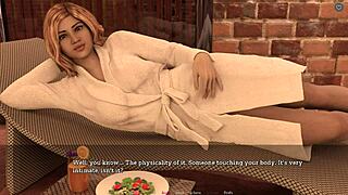 step sister flashes huge boobs at spa. virgin lust heats up fast.