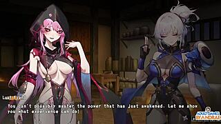 did manari really win the sex battle against lust fiend in half-demon shinobi ep2?