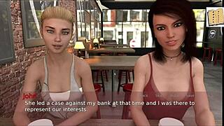 big tits 3d game animation triangle 3 with anime style focus