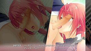 Tenshi Souzou Fumi Mochika Scene 2 With Detailed Anime Game Actions