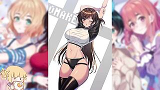 chizuru mizuhara from rental girlfriend in this anime friend compilation