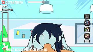 intriguing-neutral marceline vampire queen in full scenes compilation from hole house game.