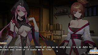 did manari really win the sex battle against lust fiend in half-demon shinobi ep2?