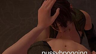 Man, I’m all over this... Quiet sucking dick with true facial in 3D blender animation!