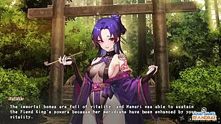 did manari really win the sex battle against lust fiend in half-demon shinobi ep2?