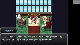 Henteria Chronicles 3 Část 22: Eng hra s pixel art blowjob a velkým chujem orálně 😈