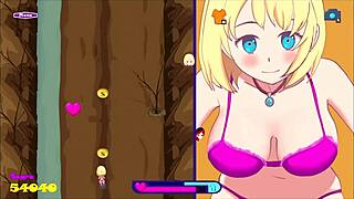 Riding to Bounce City with Blonde Dildo Solo