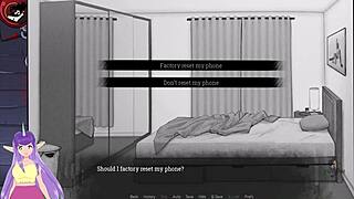 Malovent uncensored part 1 introduces a weird app in sexy game with big tits